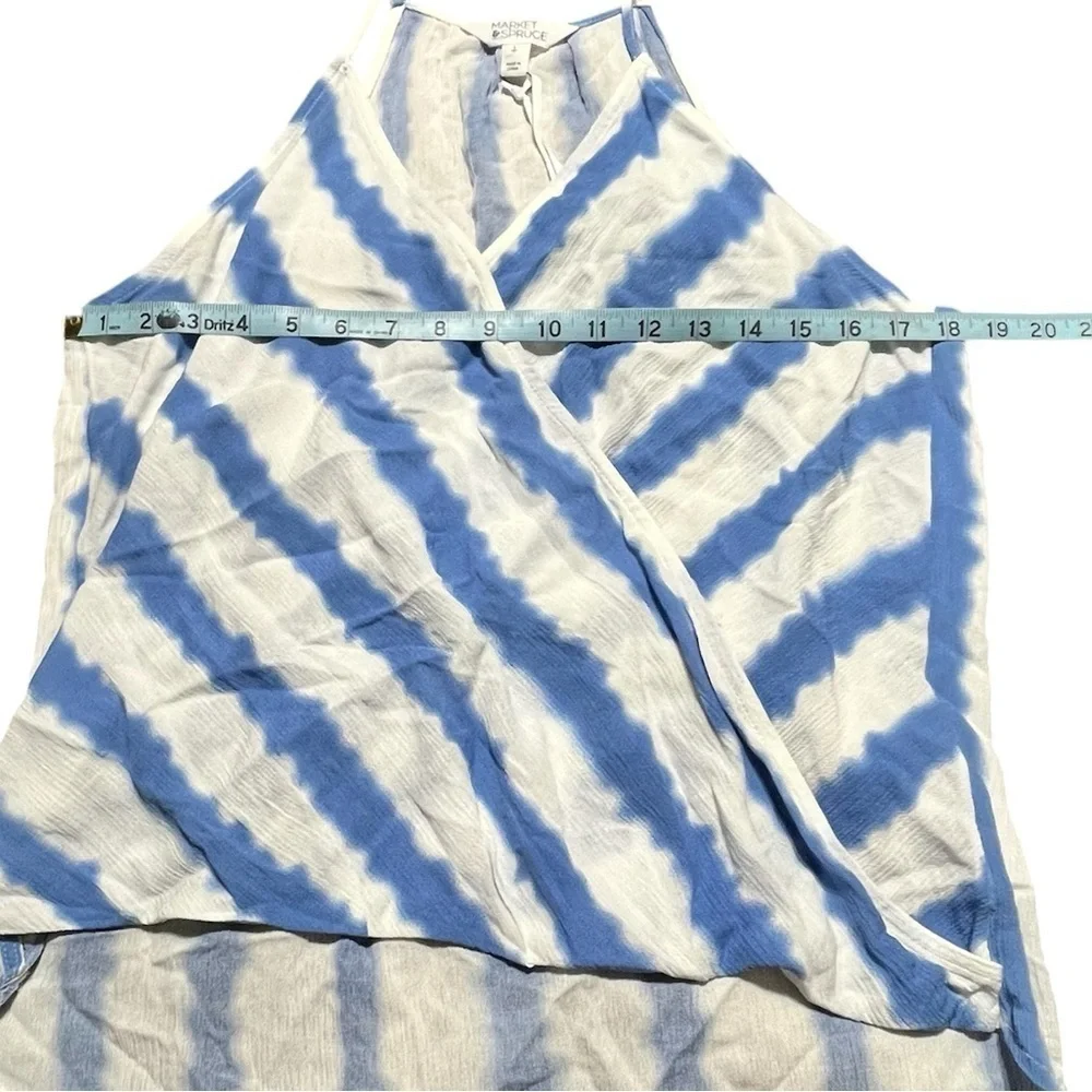 Market & Spruce Stitch Fix Mac Surplice Top, Size Large - Picture 8 of 9